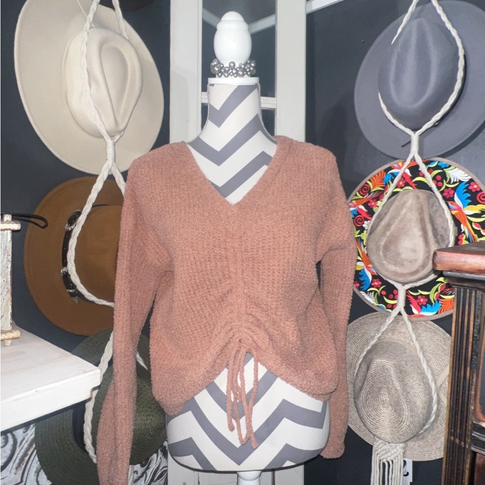 Coral sweater
